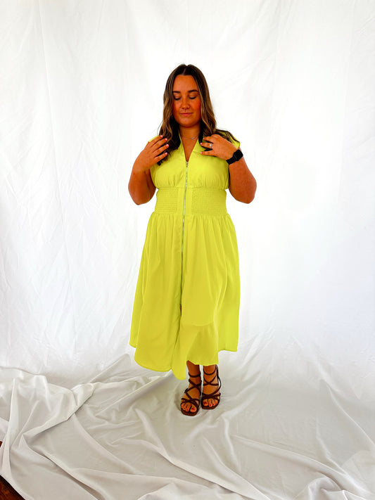 Lemon-Lime baby Dress