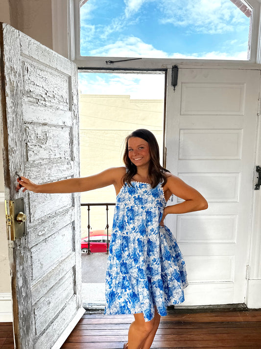 Southern Bell Scallop Dress